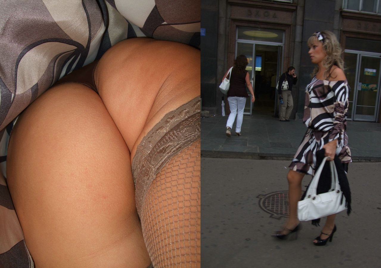 【外国人逆さ撮りエロ画像】尻肉の喰い込みがハンパねーｗｗｗ海外でも逆さ撮りする変態は多いんだな… その6