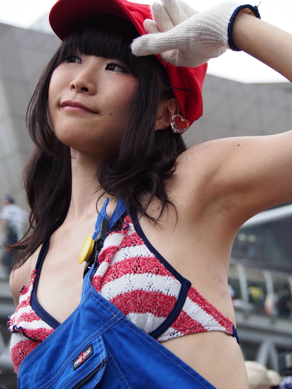 【腋フェチ画像】つるつるすべすべよりジョリってるほうが興奮するコスプレイヤーの腋ｗｗｗｗｗ その8