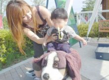 人妻の熟れたおっぱいが強烈にエロい…こっそり撮られた子連れママさんの胸チラエロ画像