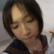屈辱の表情でイカされまくる女子高生の姿に興奮がとまらない…担任に脅され犯される中出しGIF画像
